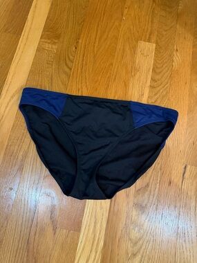 Women’s  Black & Navy Swim Brief